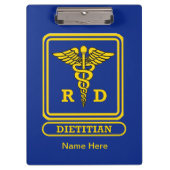 Diätitin Klemmbrett (Vorderseite)
