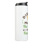 Diätmanager der Schlüssel zur Lebensmittelkette Thermosbecher (Nach links gedreht)