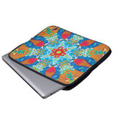Diatome Kaleidoskop Laptopschutzhülle (Vorne Knopf)