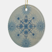Diatome von Julius Wiesner Keramik Ornament (Links)