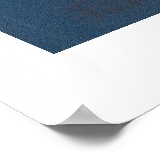 Diatome von Julius Wiesner Poster (Ecke)