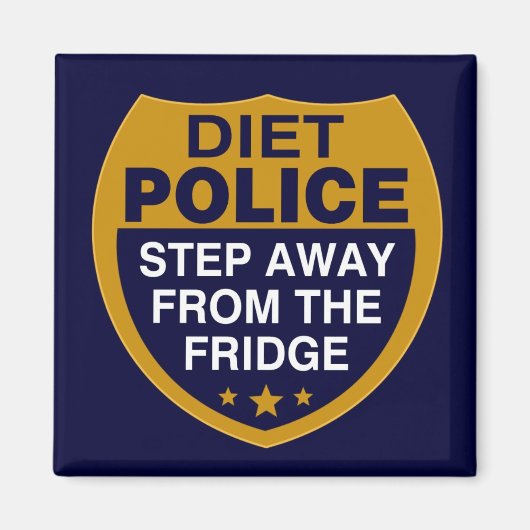 Diätpolizei - Magnet (Vorne)