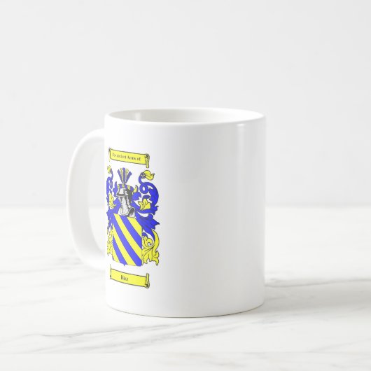 Diaz-Wappen Kaffeetasse (Vorderseite Links)