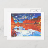 Dibble_Art12_Kokopelli-b1 Postkarte (Vorne/Hinten)