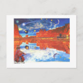 Dibble_Art12_Kokopelli-b1 Postkarte (Vorderseite)