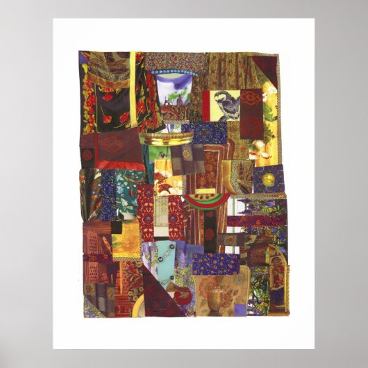 Dibble_Art20_Crazed_Quilt Poster (Vorne)