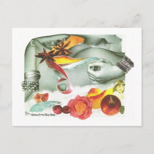 Dibble_Art26_Deconstructing_Kate-B Postkarte (Vorderseite)