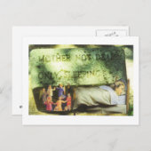 Dibble_Art37_Mother_Not_Dead Postkarte (Vorne/Hinten)