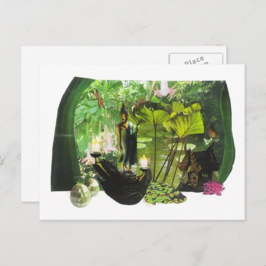 Dibble_Artworks_055_Crossing_The_Waters Postkarte (Vorne/Hinten)