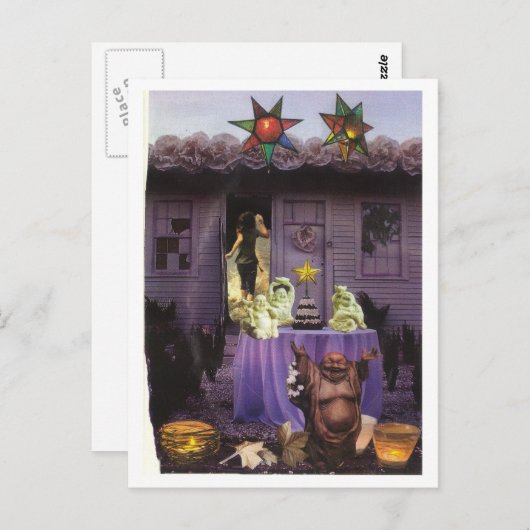 Dibble_Artworks_061_Rebirth_Day Postkarte (Vorne/Hinten)