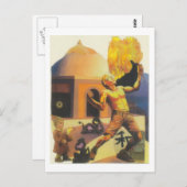 Dibble_Artworks_084_Fireatther Postkarte (Vorne/Hinten)
