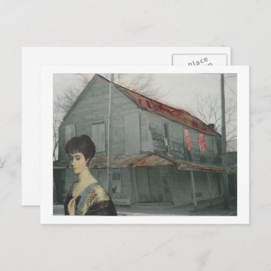 Dibble_Artworks_129_Collapsing Postkarte (Vorne/Hinten)