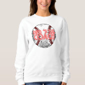 Dibs auf dem Baseballpullover für Ehefrau/gf Sweatshirt (Vorderseite)