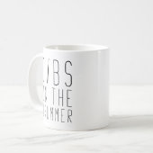 Dibs auf dem Drummer Kaffeetasse (Vorderseite Links)