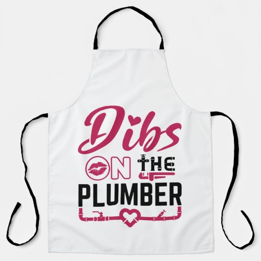 Dibs auf dem Klempner Schürze (Vorderseite)