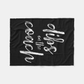 Dibs auf dem Trainer Fleecedecke (Vorderseite (Horizontal))