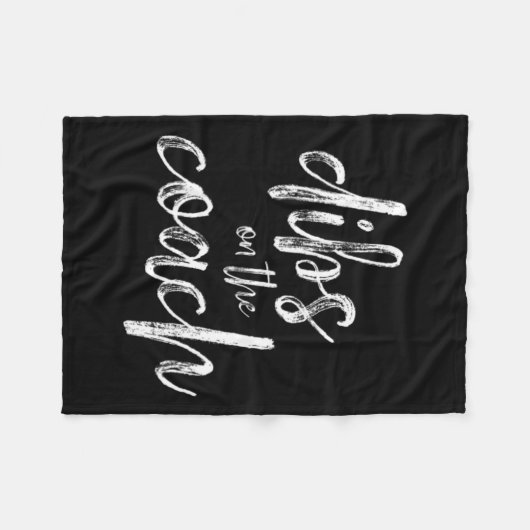 Dibs auf dem Trainer Fleecedecke (Vorderseite (Horizontal))