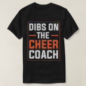 Dibs auf der Cheer Coach Cheerleader Squad Männer T-Shirt (Design vorne)