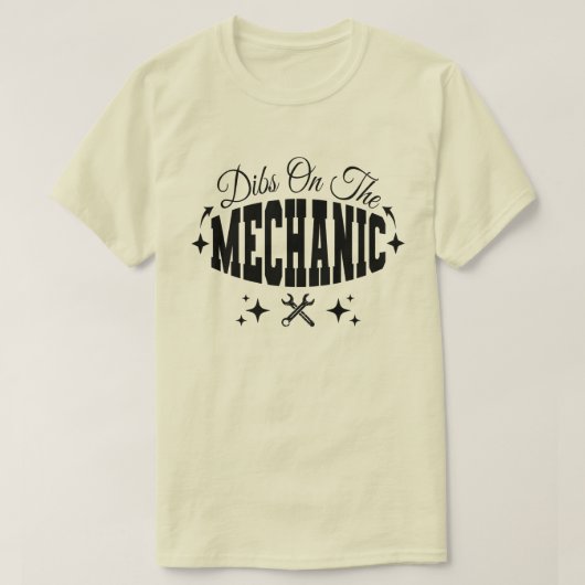 Dibs auf der Ehefrau des Mechanischen Sonnenmechan T-Shirt (Design vorne)