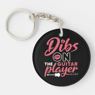 Dibs auf der Gitarre Schlüsselanhänger