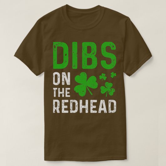 Dibs auf der Redhead 14 T-Shirt (Design vorne)