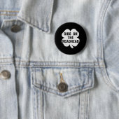 Dibs auf die Rothaarige St Patricks Day Irish Sham Button (Beispiel)