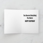 Dibs Birthday Card Karte (Innenseite)