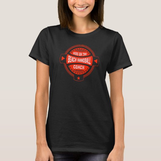 Dibs on Beach Handball Coach Redewendungen Handbal T-Shirt (Vorderseite)