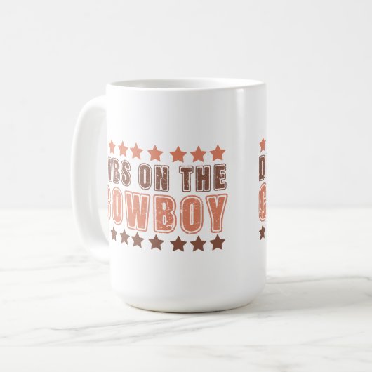 Dibs on Cowboy Kaffeetasse (Vorderseite Links)