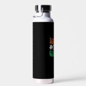 Dibs on Ginger Retro Irish Flag Funny St Patri Trinkflasche (Rechts)