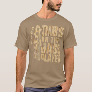 Dibs On the Bass Player Gitarrist Bassist Bass Gui T-Shirt