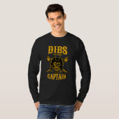 Dibs on the Captain Boat Captain 2 T-Shirt (Vorne ganz)