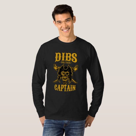 Dibs on the Captain Boat Captain  2 T-Shirt (Vorne ganz)