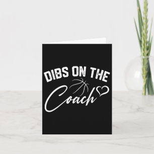 Dibs on the Coach Niedlich Bysketbyll Coach Ehefra Karte