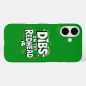 Dibs on the Redhead Funny St Patrick's Day Case-Mate iPhone Hülle (Rückseite (Horizontal))