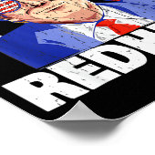 Dibs On The Redhead Shirt Funny St Patricks Day Pr Poster (Ecke)