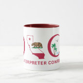 DIC5-Maroon 15 oz Tasse (Zentrum)