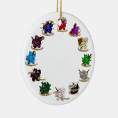 Dice-Designs für Dungeons und Dragons Keramik Ornament (Rechts)