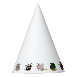 Dice-Designs für Dungeons und Dragons Partyhütchen