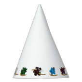 Dice-Designs für Dungeons und Dragons Partyhütchen (Rechts)