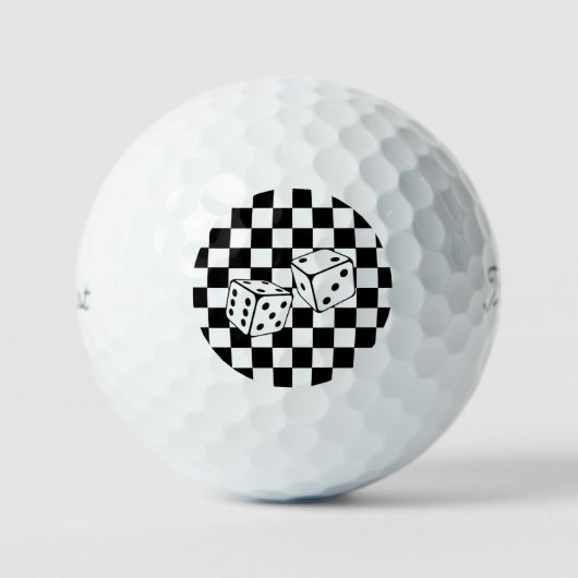 Dice Game 12 Pack Titleist Pro Golf Bälle (Vorderseite)