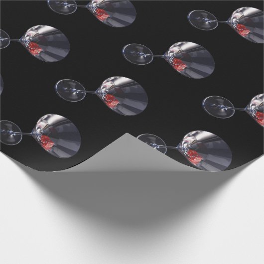 Dice Glass Geschenkpapier (Ecke)