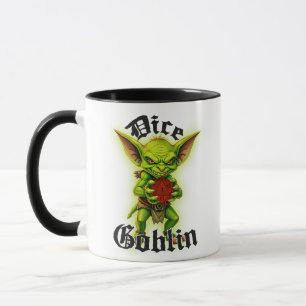 Dice Goblin D&D Tasse