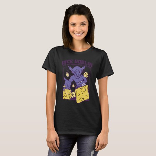 Dice Goblin it's not Hoarding if it's Dice T-Shirt (Vorne ganz)