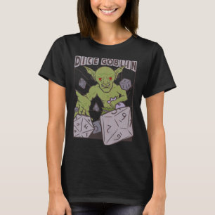 Dice Goblin Orc D20 Dice für ein RPG GAMER T-Shirt