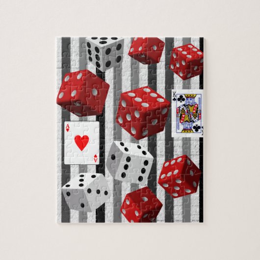 Dice Jigsaw Puzzle (Vertikal)