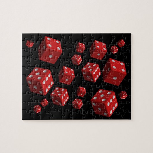 Dice Jigsaw Puzzle (Horizontal)