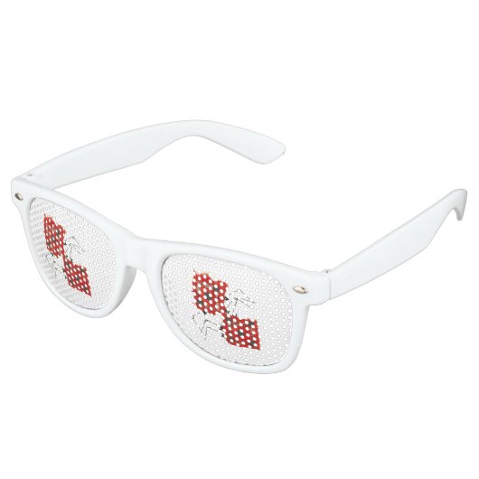 Dice Ladybug Sonnenbrille (Schrägansicht)