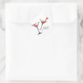 Dice Martini Stickers (Tasche)