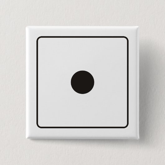 DICE-Nummern der Pips 1 + Ihr Backgr. Button (Vorderseite)